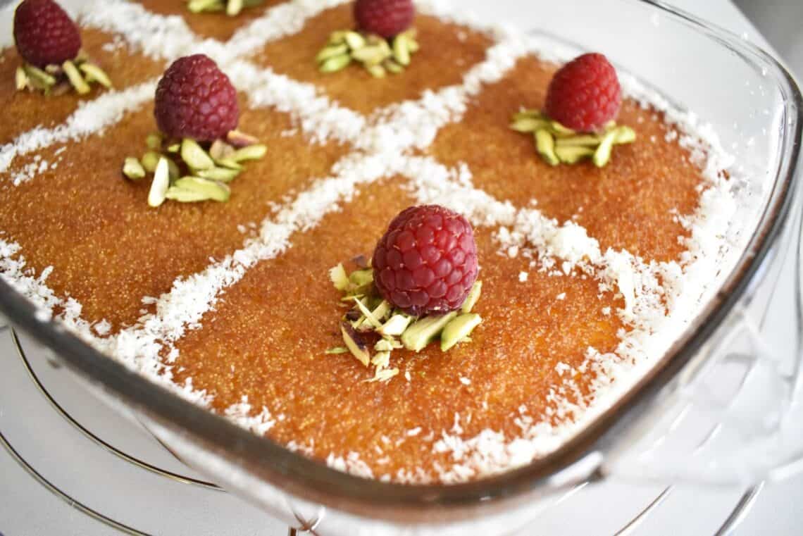 Best Revani Semolina Cake in Syrup