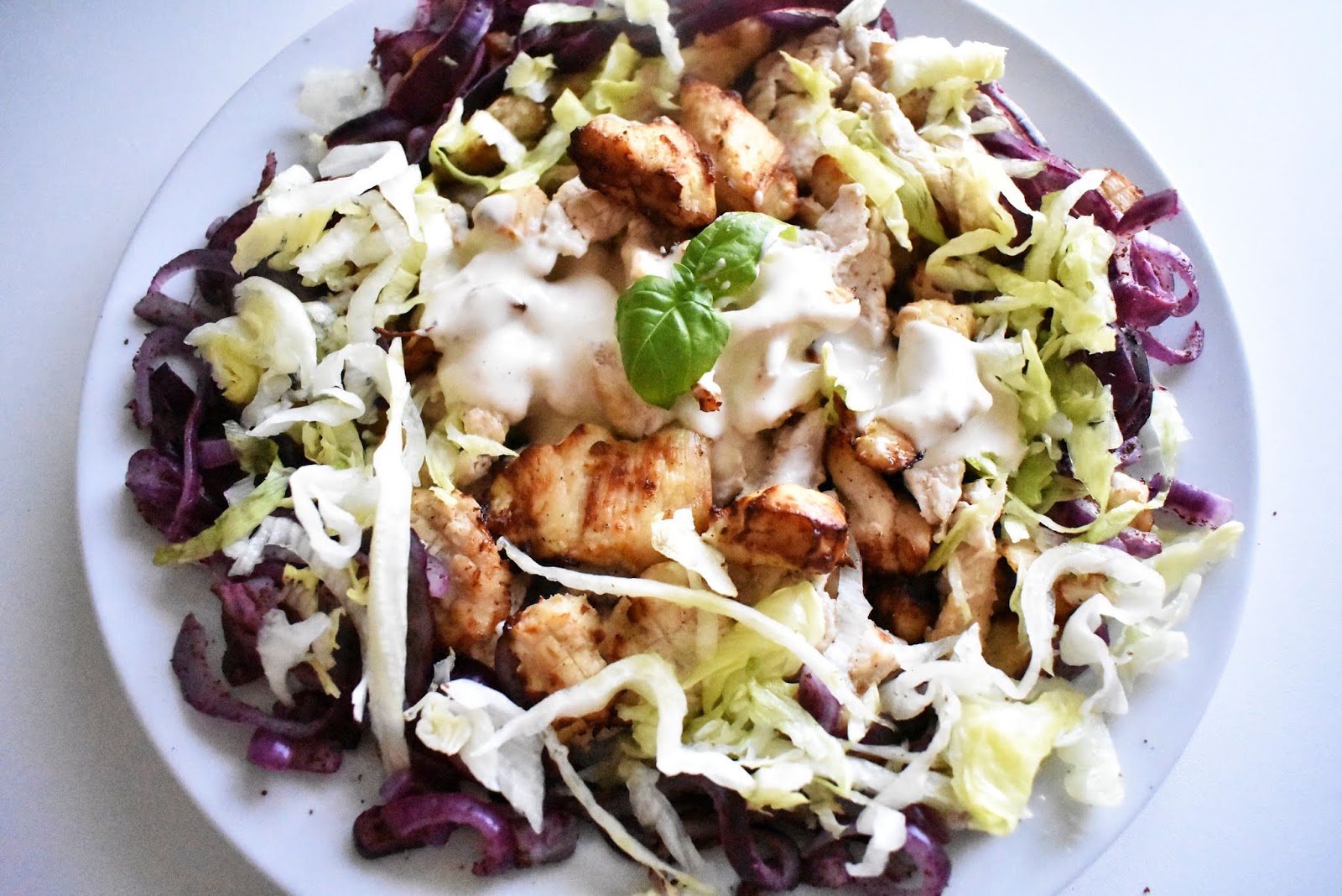 Chicken Shawarma Salad