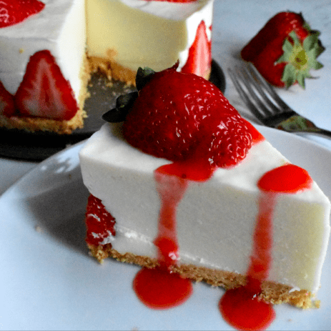 No-Bake Strawberry Cheesecake Recipe