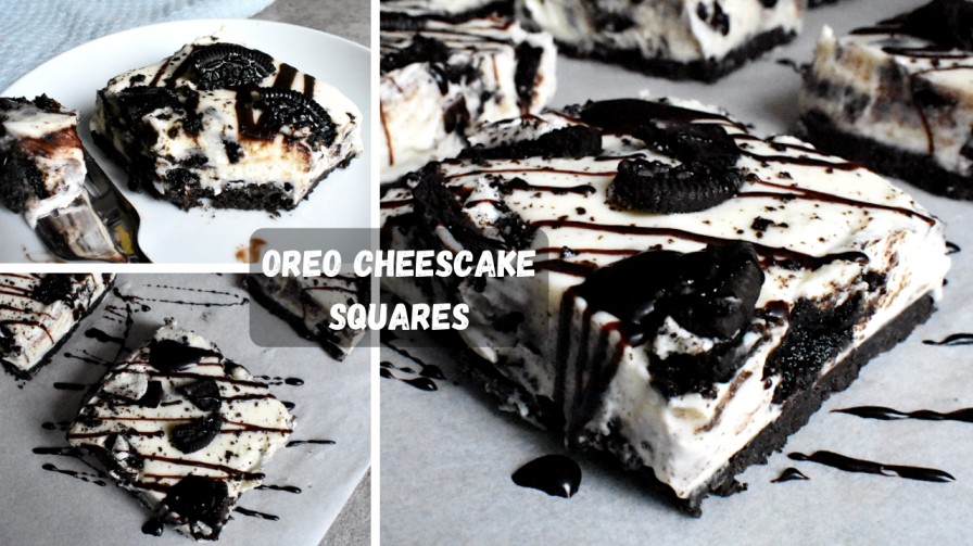 Easy Oreo Cheesecake Squares