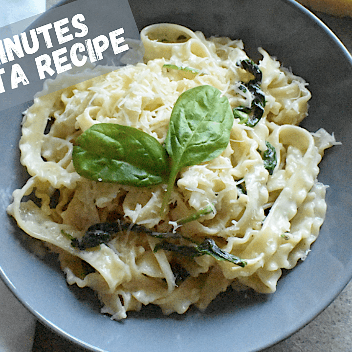 Easy 5 Minutes Creamy Pasta