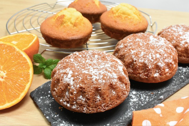 Mini Orange Pound Cakes