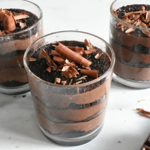 Mini Chocolate Cheesecake Trifle