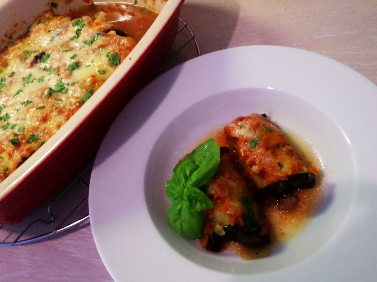 Meat Eggplant Rollatini | Easy & Cheesy Dinner!